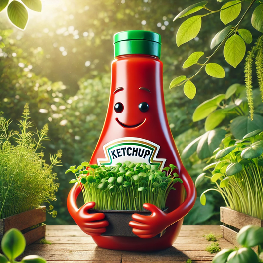 Supercharge Ketchup with Microgreens - Without a Fight